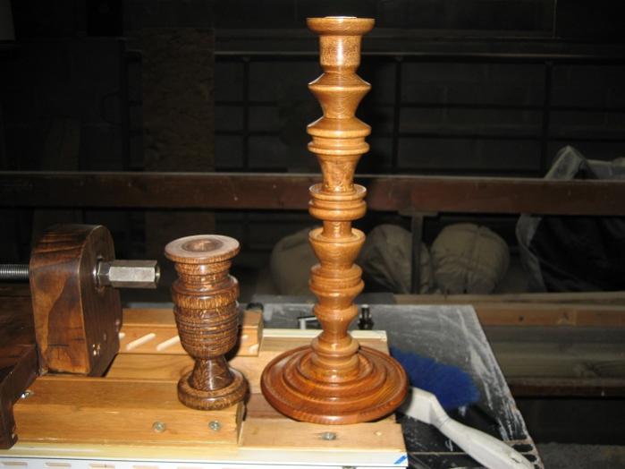 IMG 3053 A few projects I have turned on home made lathe just to see if the lathe performs ok