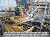 Drill Press Table
