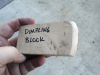 Dimpling Block