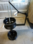Tire Changing Stand