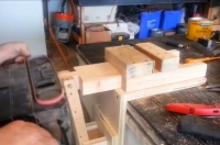 Foot Operated Bench Vise