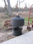Fire Pit-Style Heater