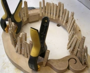 Kerf Lining Clamps