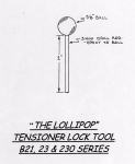 Timing Belt Tensioner Lock Tool