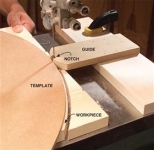 Bandsaw Template Guide