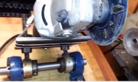 Grinder to Chop Saw Conversion
