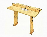 Stow-And-Go Router Table