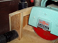 Radial Saw Dust Collector