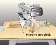 Radial Arm Saw Stop