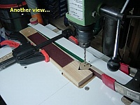 Small Parts Holder for a Drill Press