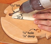 Pocket Hole Drilling Guide