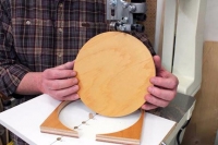 Bandsaw Circle Cutting Jig