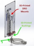 Milling Machine DRO Mounts