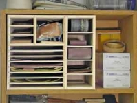 Sandpaper Storage Cabinet