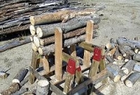Firewood Cutting Frame