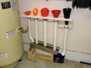 Funnel Storage Drain System