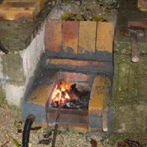 Homemade Ground Forge - HomemadeTools.net