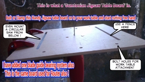 Jigsaw Table Board