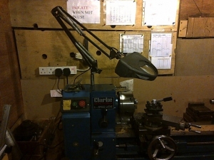 Lathe Light and Magnifier