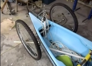 Homemade Kayak Cart 