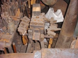 Swage Block and Hammer Stand