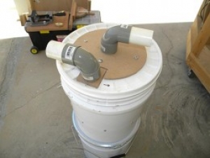 Mini Cyclone Bucket Dust Collector