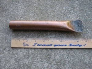 Copper Welding Backing Tool