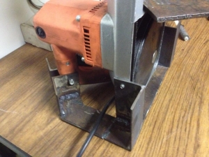 Vertical Stand for a Portable Bandsaw