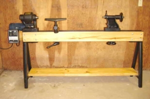 Conover Wood Lathe Bed and Stand