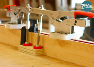Table Saw Sled with Toggle Clamps