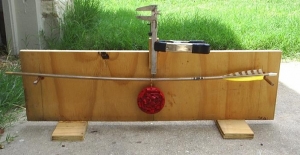 Homemade Arrow Spine Tester - HomemadeTools.net