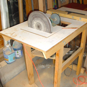 Combination Disc Sander Router Table