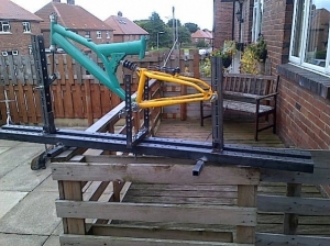 homemade bike frame