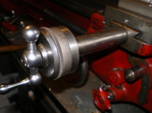 Extended Feed Screw and Hand Wheel