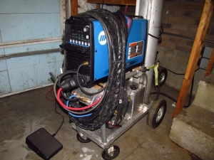 TIG Cart and Water Cooler