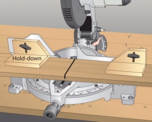 Miter Saw Hold Downs