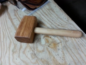 Weighted Wooden Mallet
