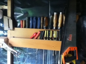 Chisel and Screwdriver Rack