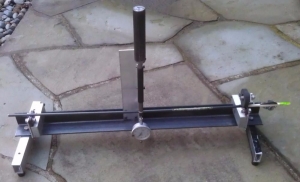 Homemade Arrow Spine Tester - HomemadeTools.net