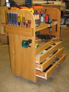 Woodworker's Tool Cart