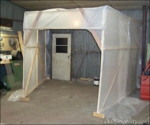 Indoor Sandblast Booth