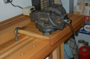 Machinist Vise for Woodworking Workbench