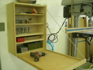 Drill Accessories Cabinet