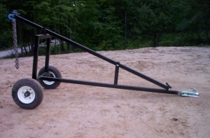 Homemade ATV Log Skidder
