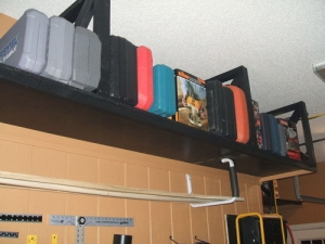 Ceiling-Mounted Tool Storage