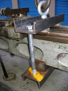 Lifting Clamp for Lathe