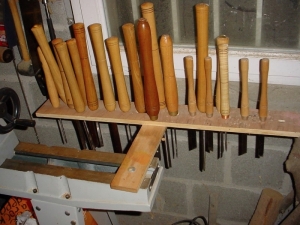 Woodturning Tools Rack