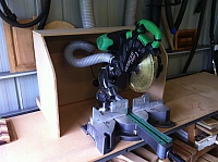 Miter Saw Dust Collection Hood