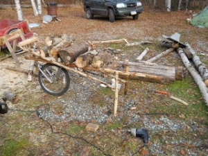 Firewood Wheelbarrow