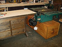 Table Saw Stand and Cabinet